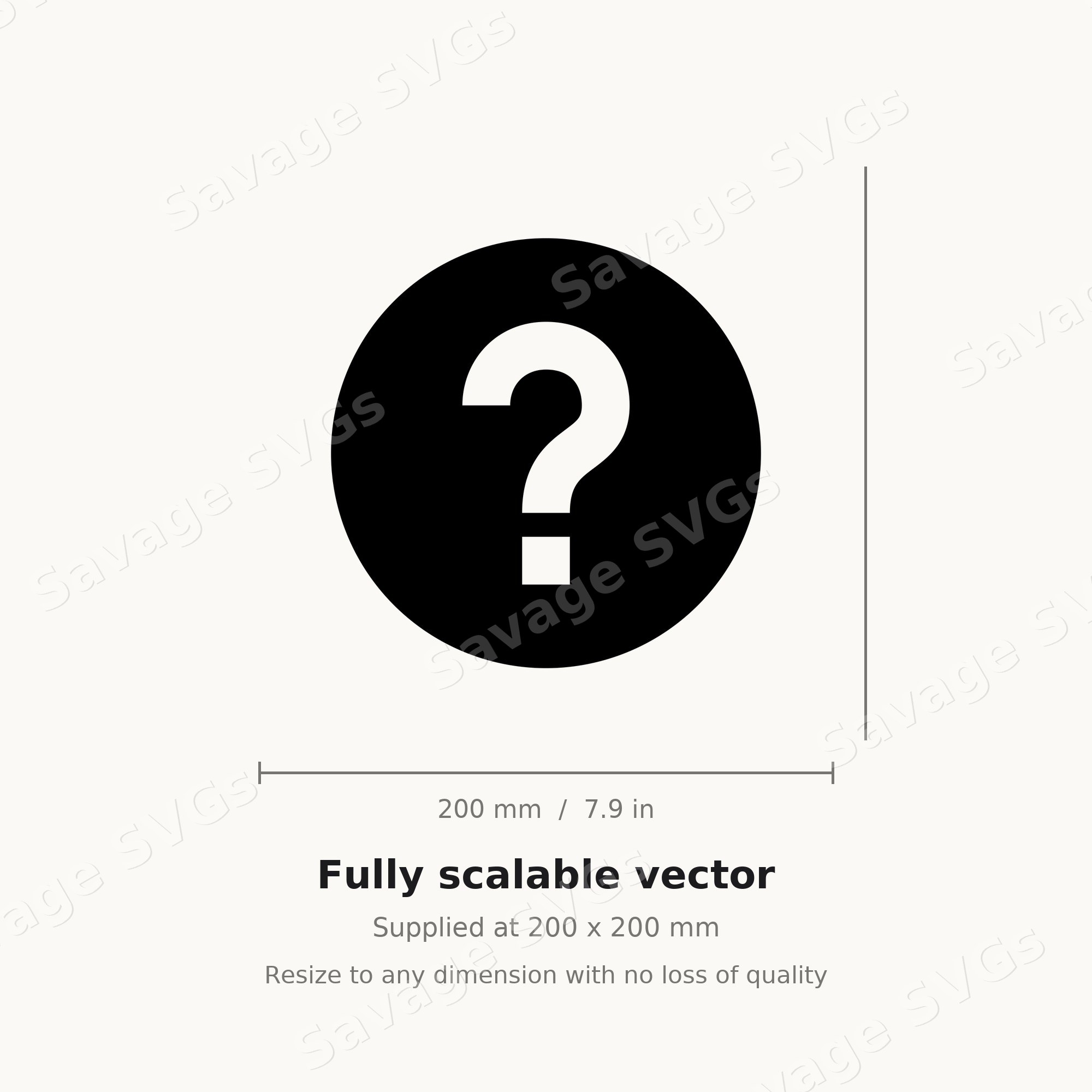 Question Mark Circle