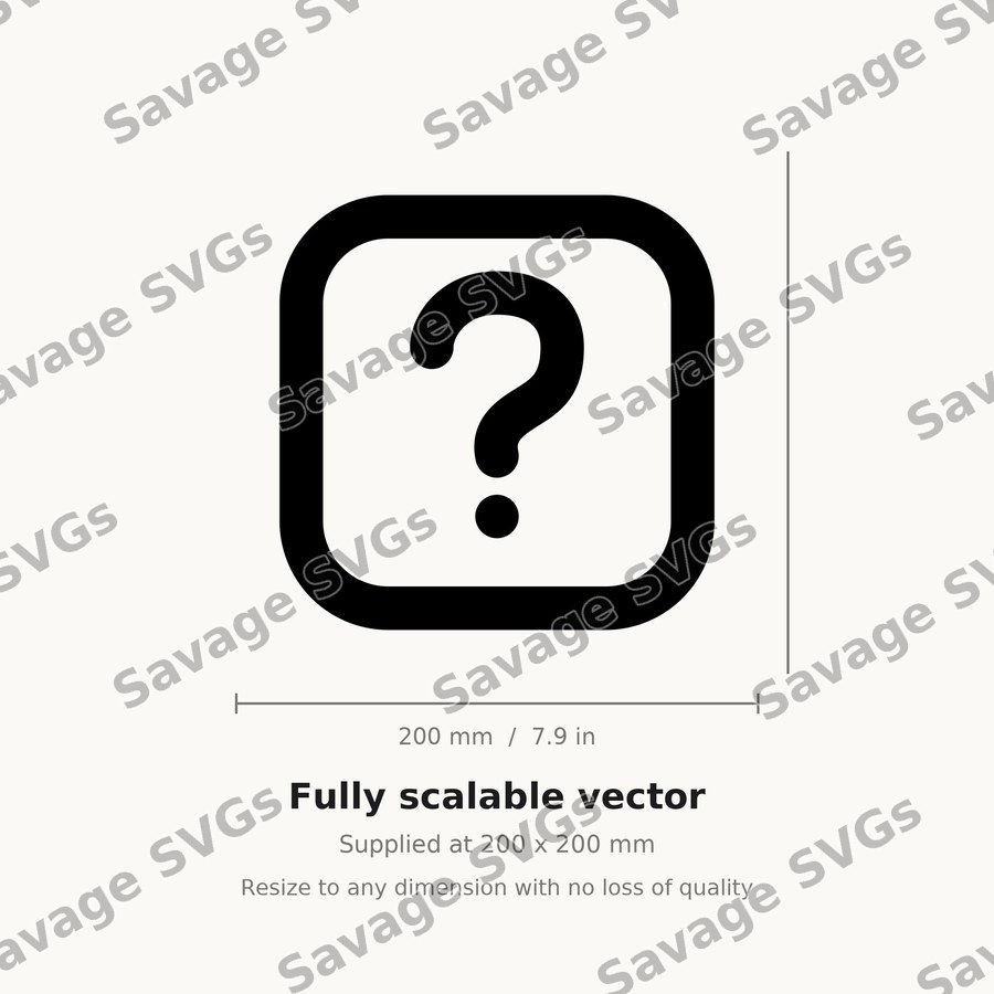 Question Mark Icon