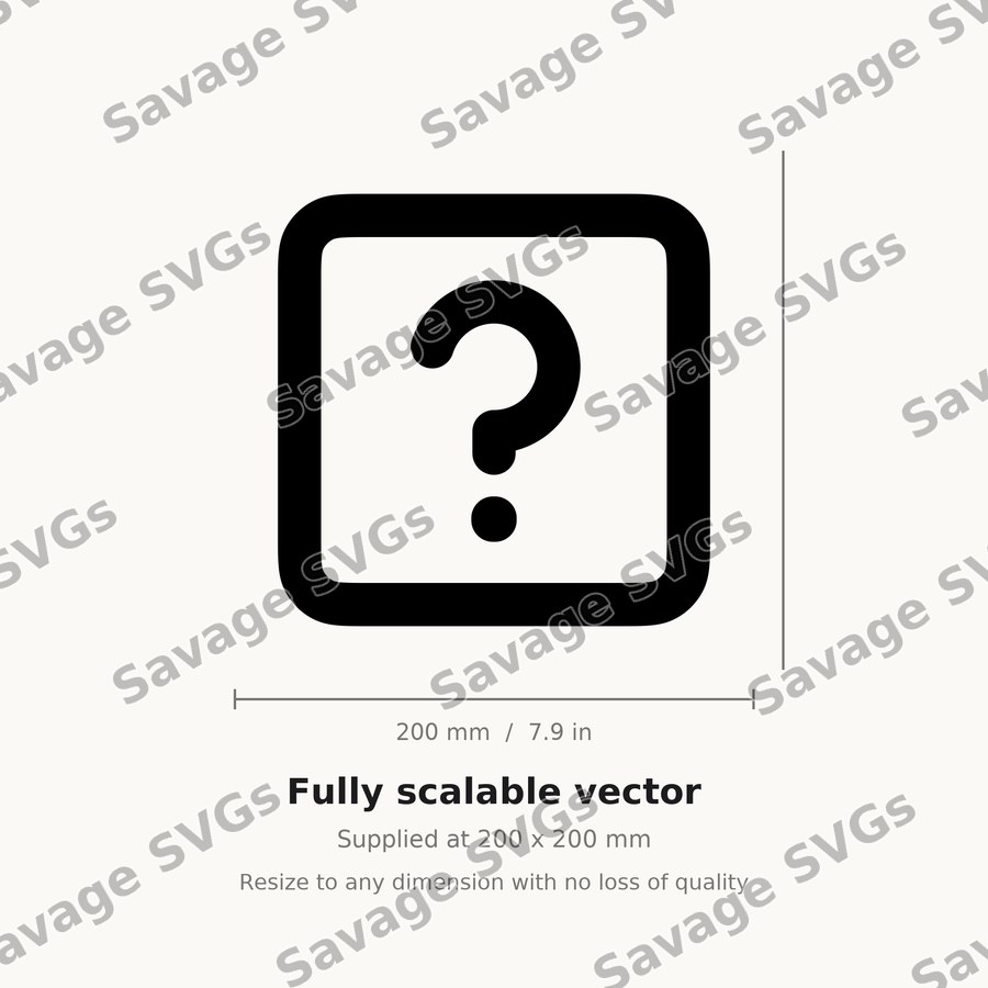 Question Mark Icon