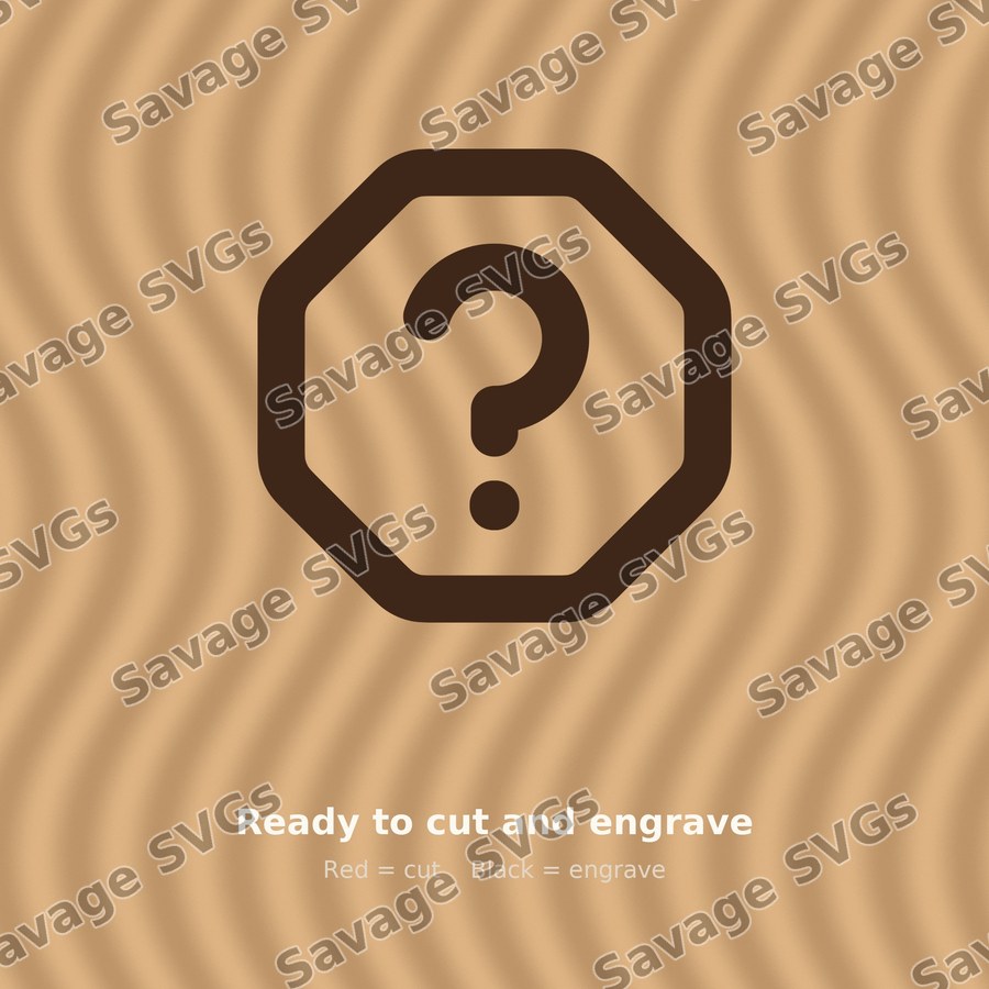 Question Mark Octagon
