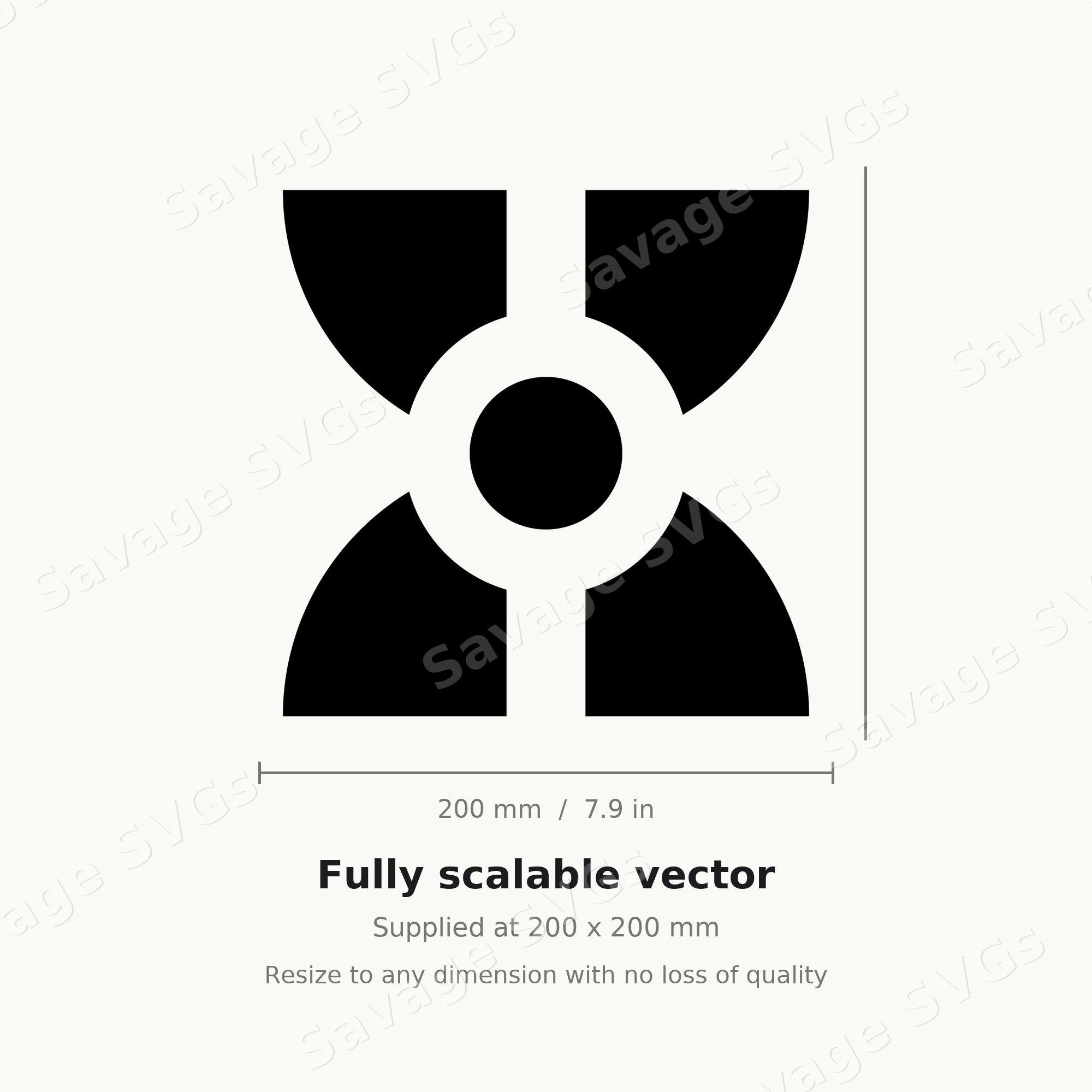 Radiation Symbol