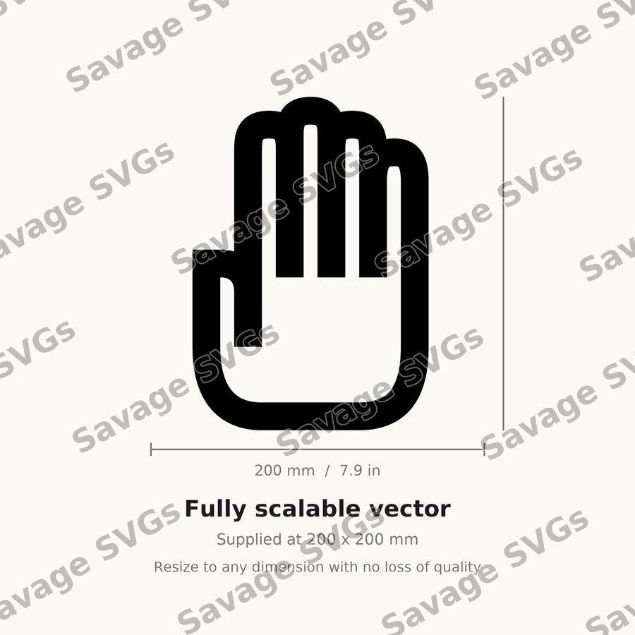 Raised Hand Stop
