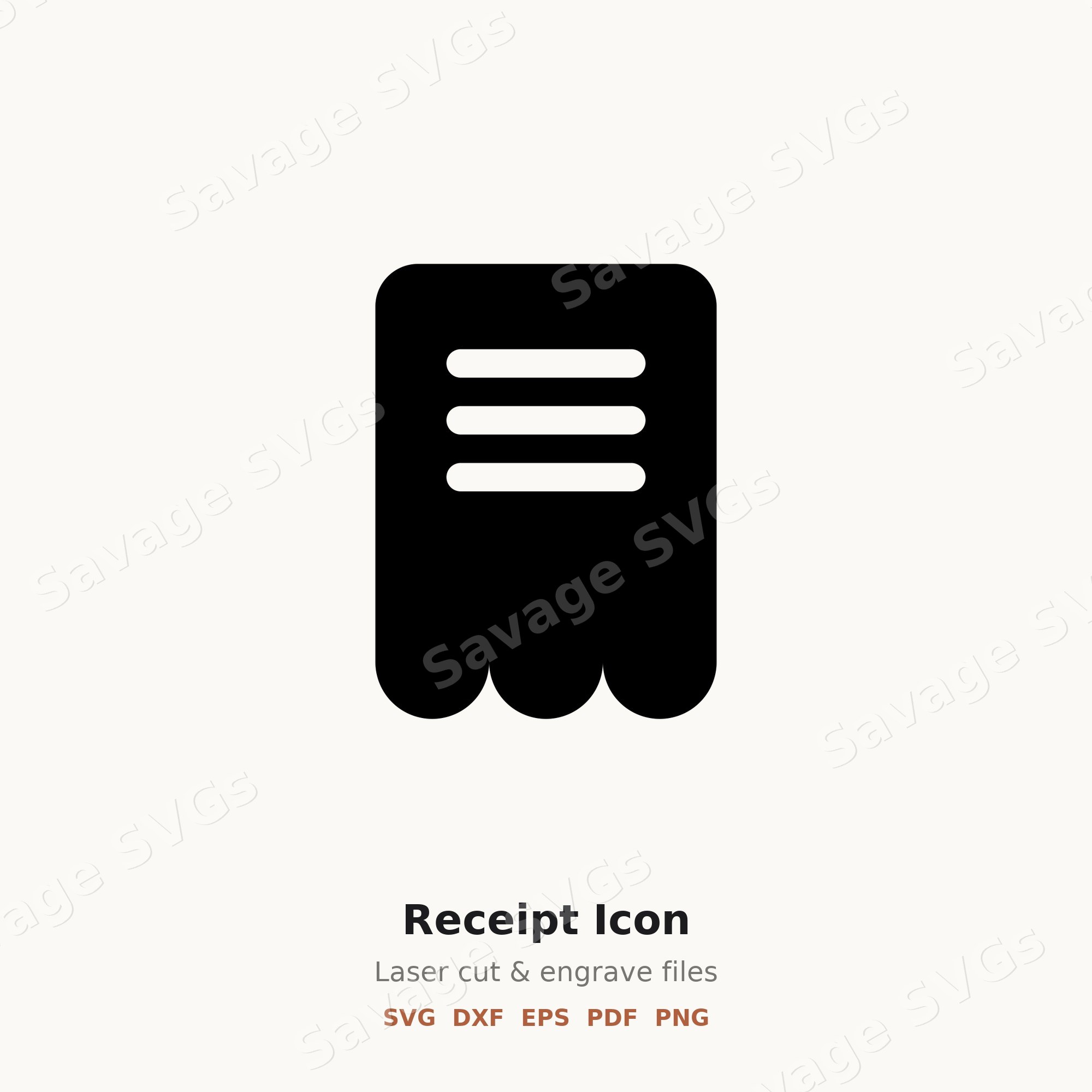 Receipt Icon