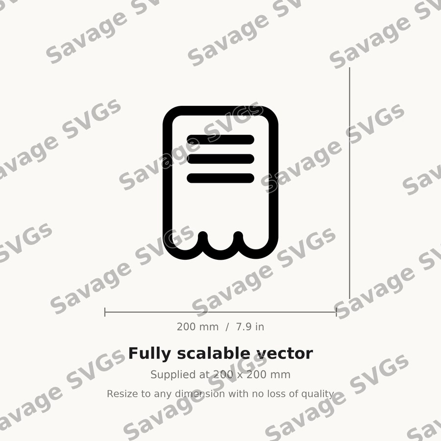 Receipt Icon