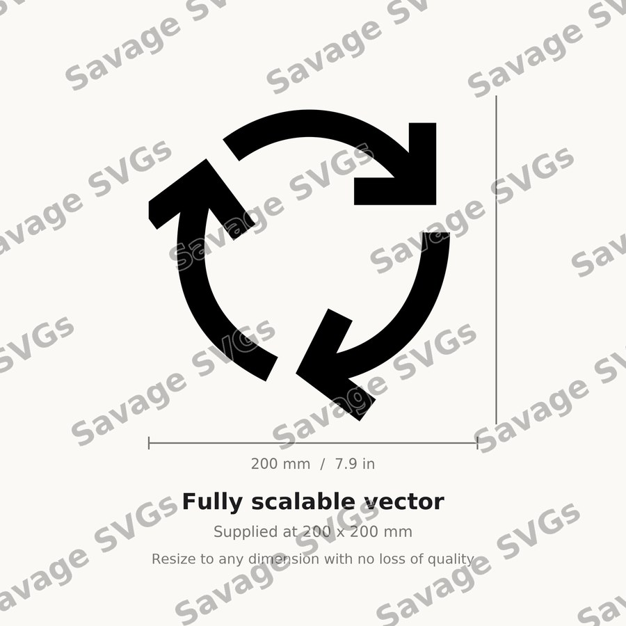 Recycle Arrows Loop