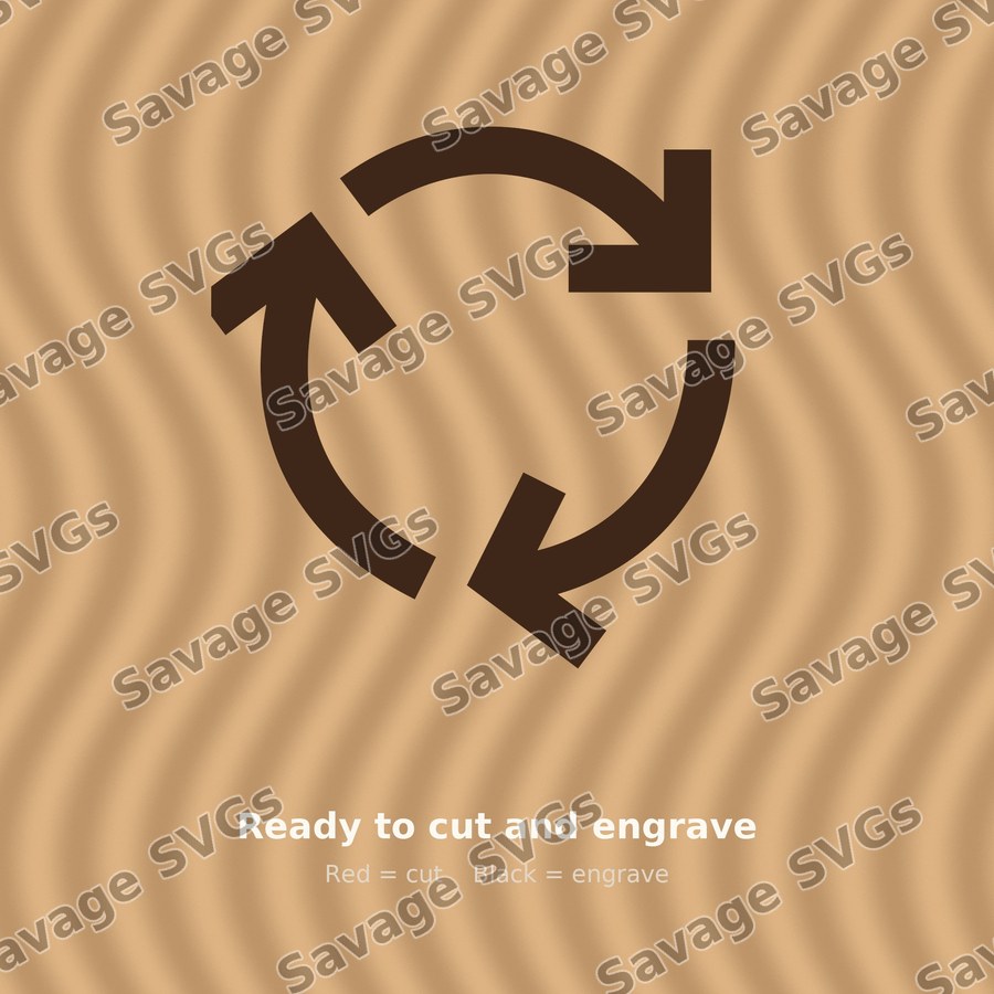 Recycle Arrows Loop