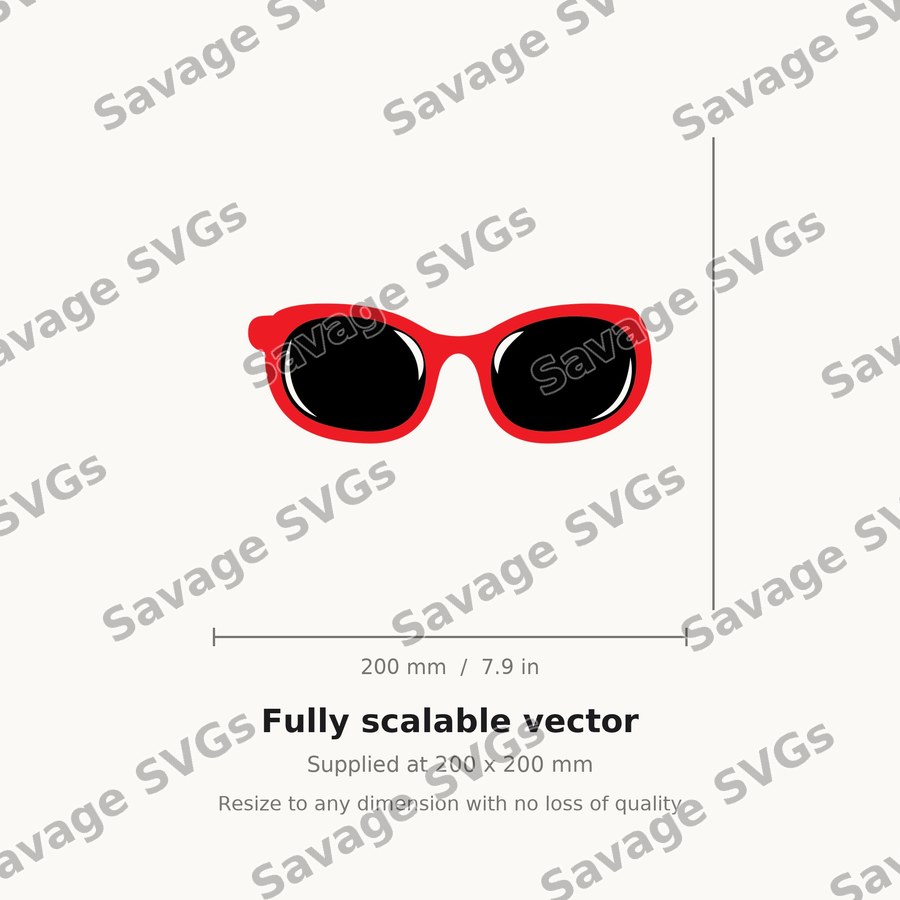 Red Sunglasses