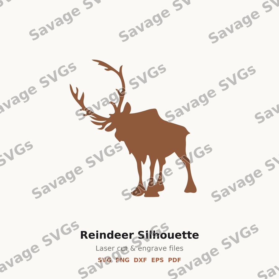 Reindeer Silhouette