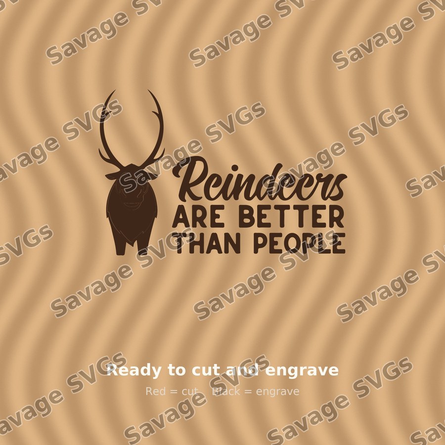 Reindeers Are Better Than People