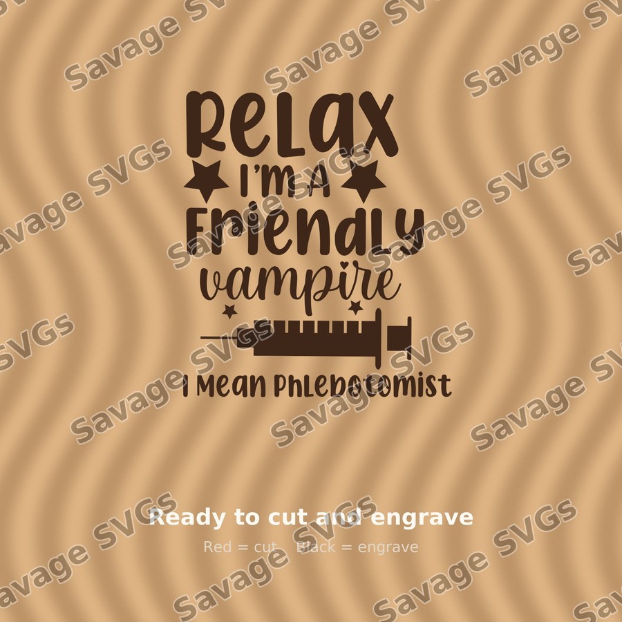 Relax I'm A Friendly Vampire