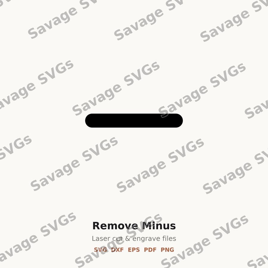 Remove Minus