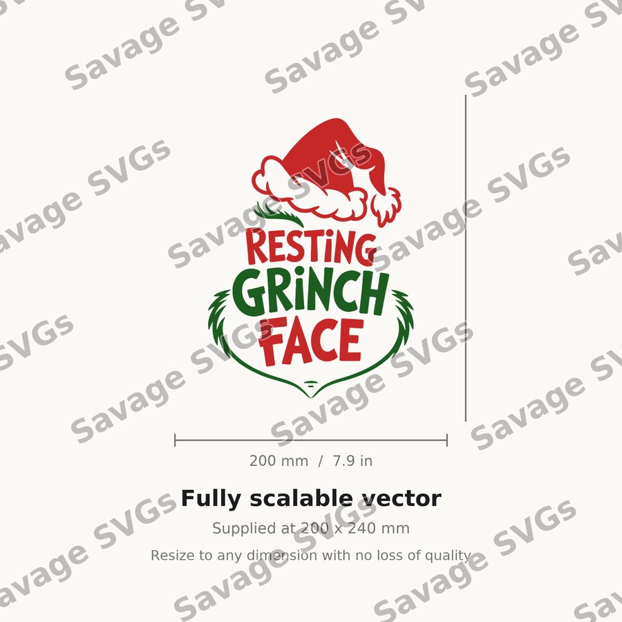 Resting Grinch Face
