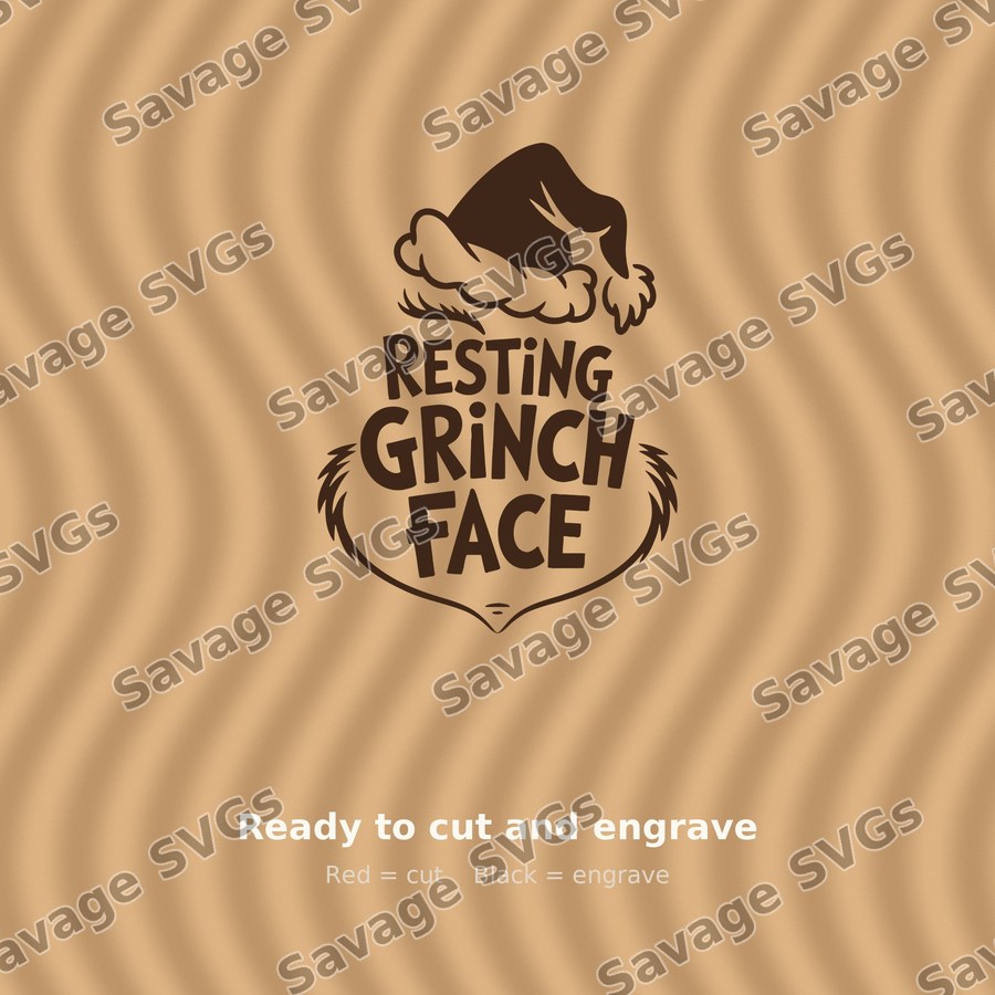 Resting Grinch Face