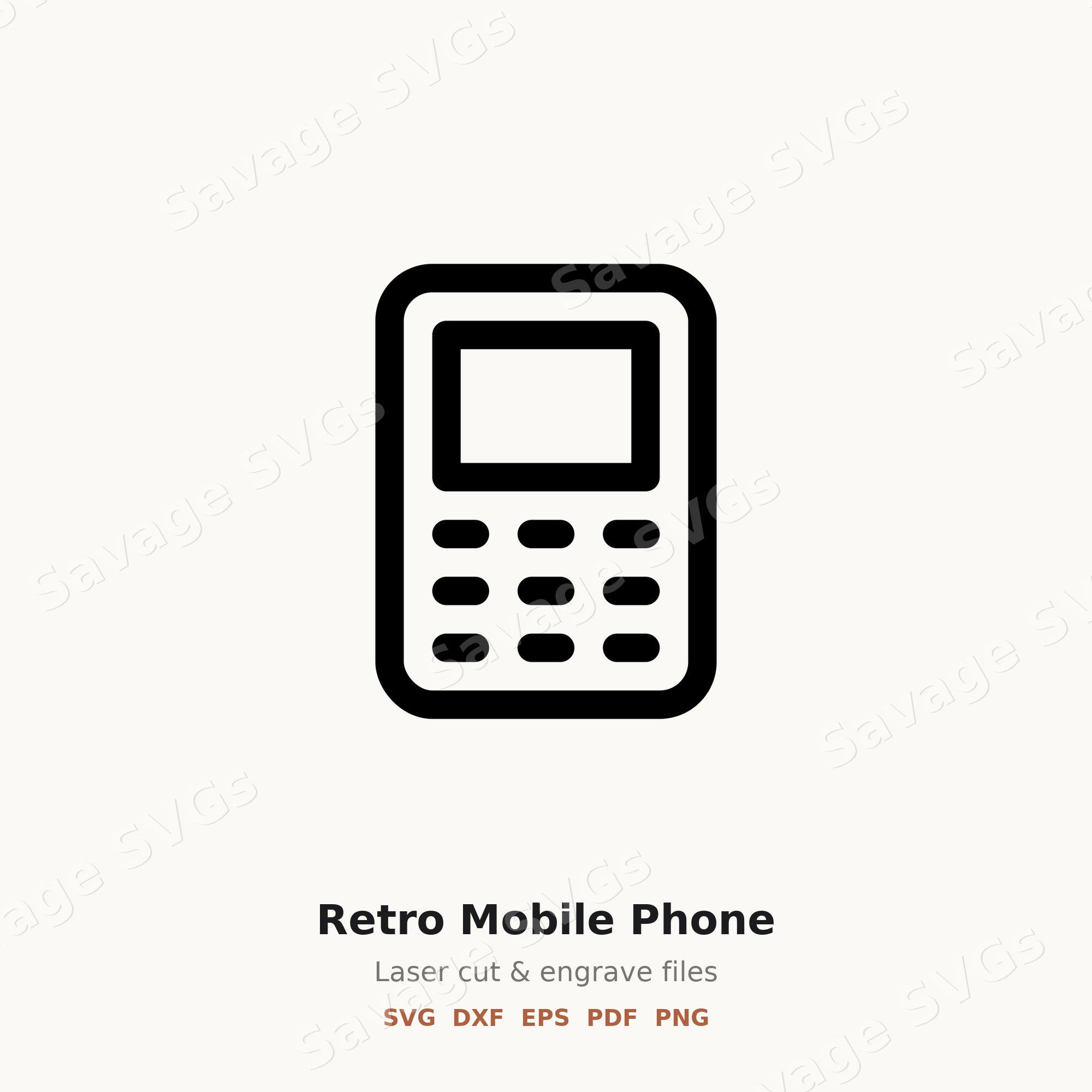 Retro Mobile Phone