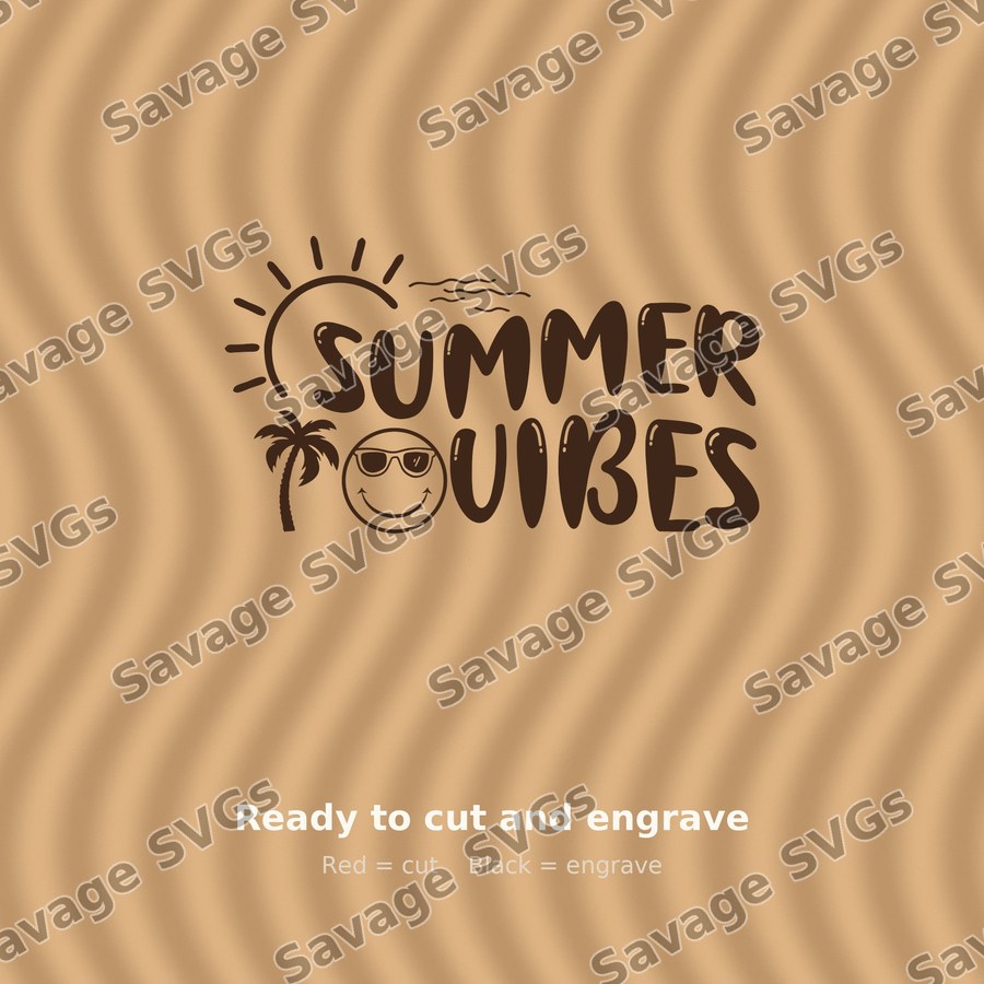 Retro Summer Summer Vibes BACK 01
