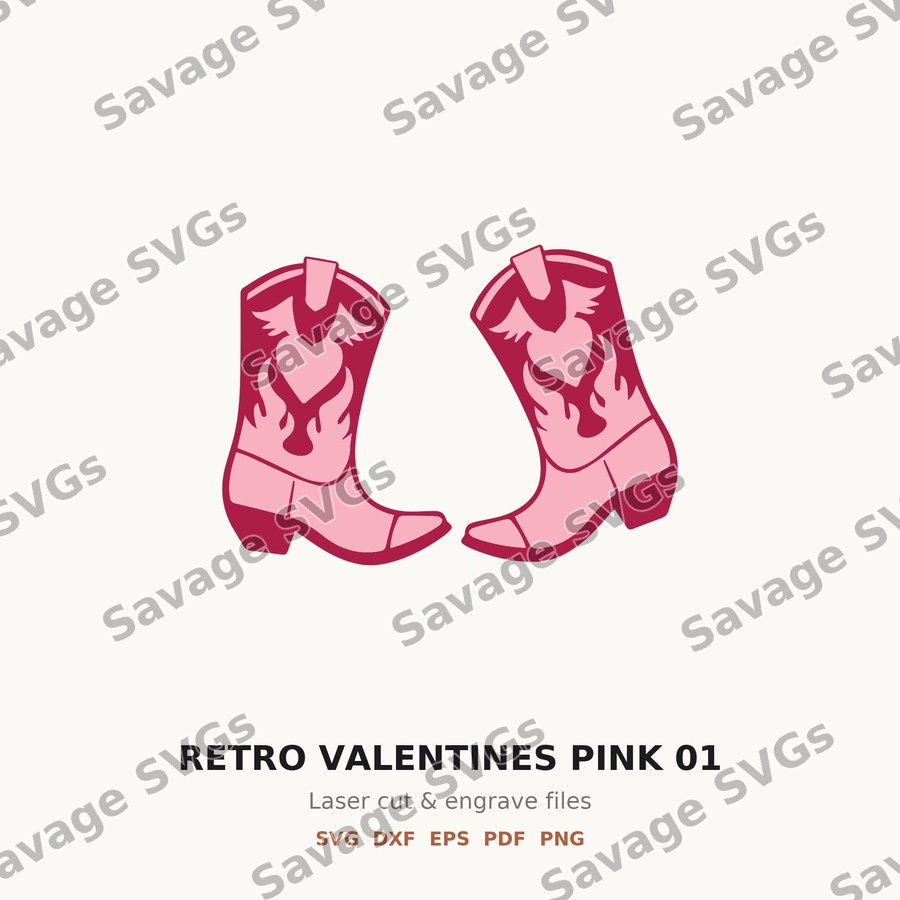 RETRO VALENTINES PINK 01