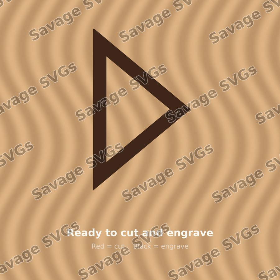 Right Arrow Outline