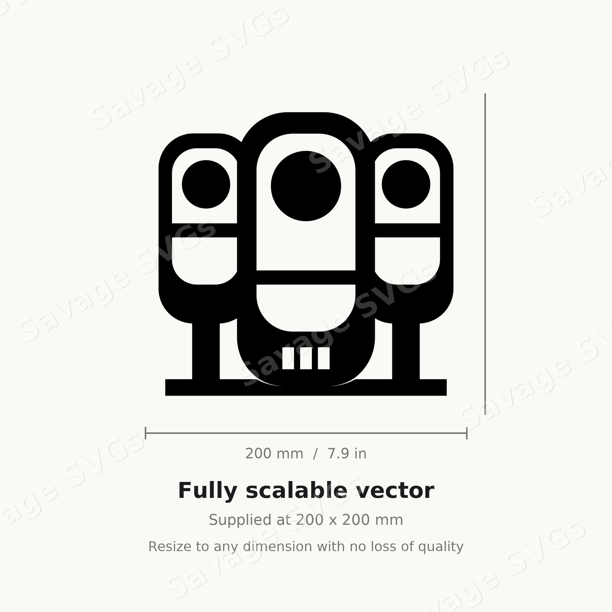 Robot Speaker Trio