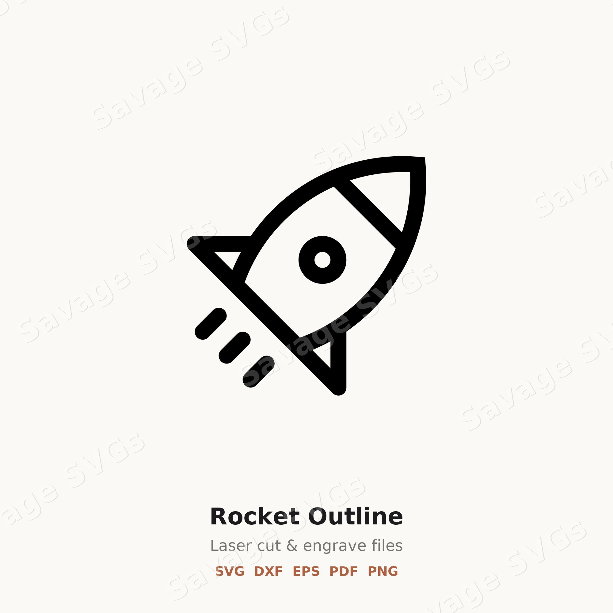 Rocket Outline