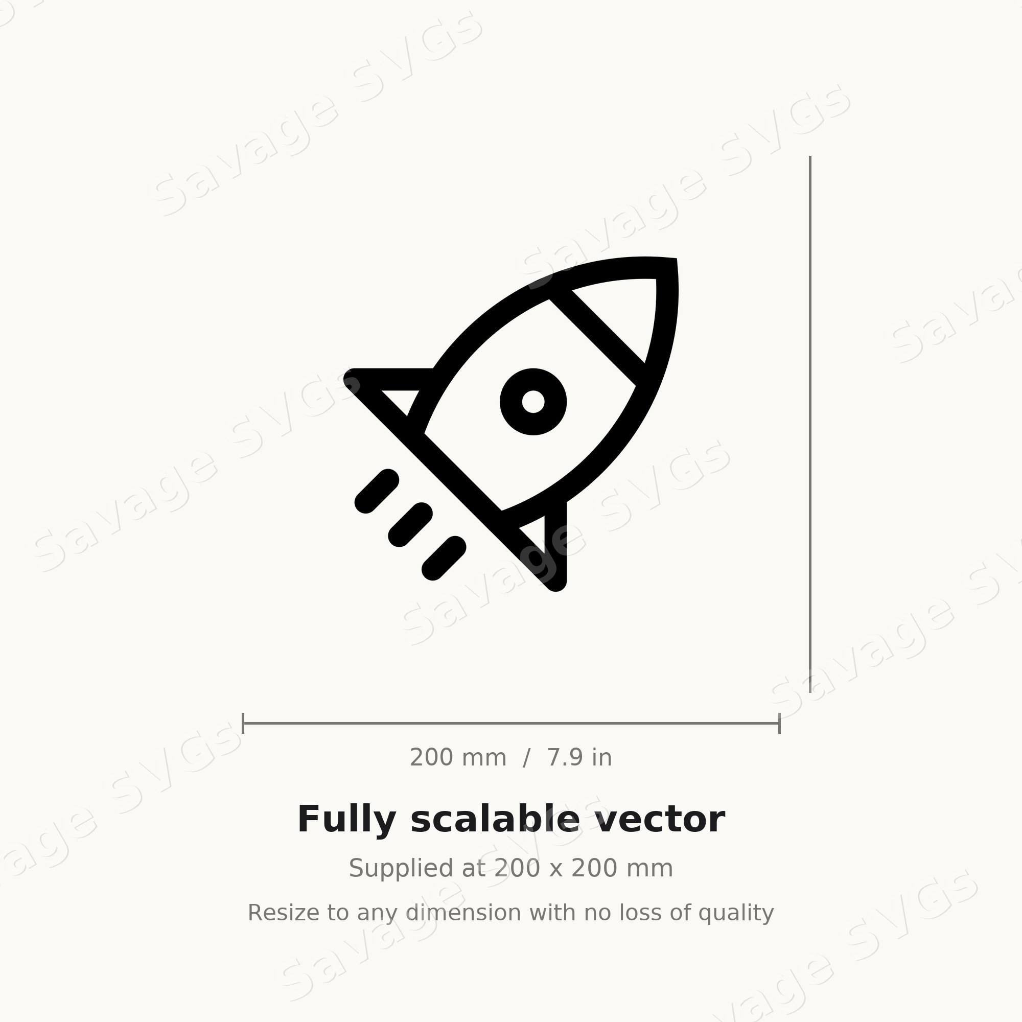 Rocket Outline