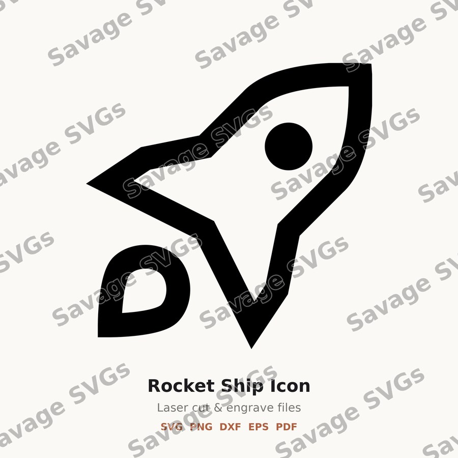 Rocket Ship Icon