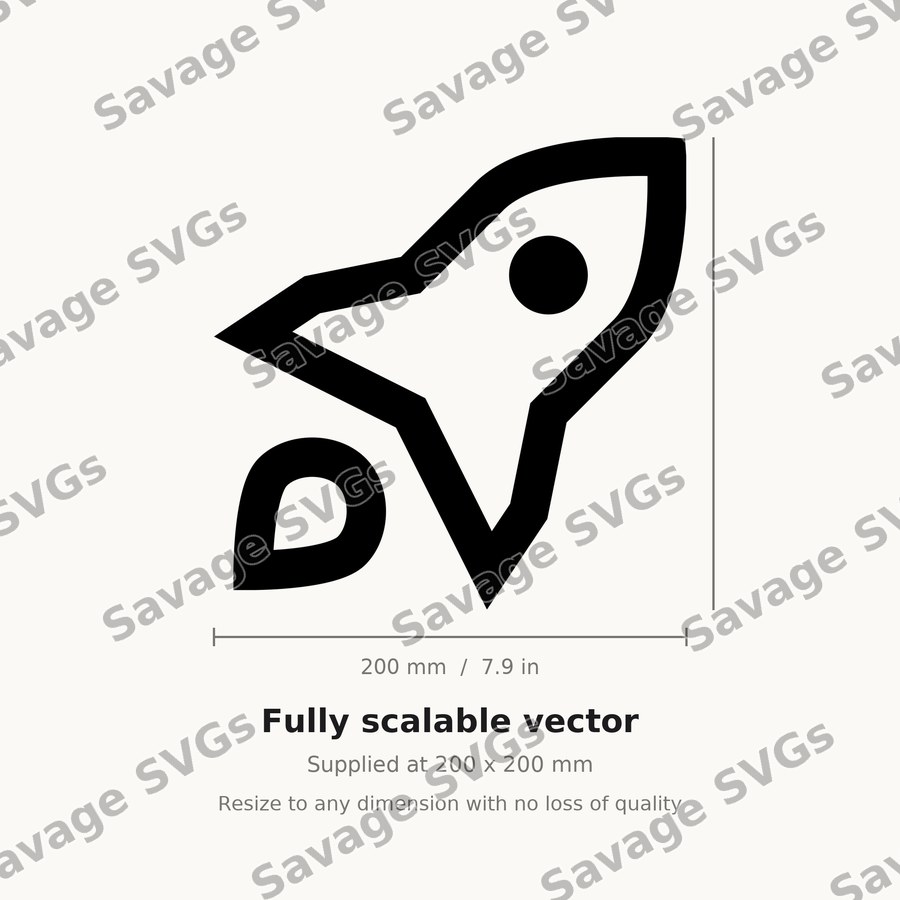 Rocket Ship Icon