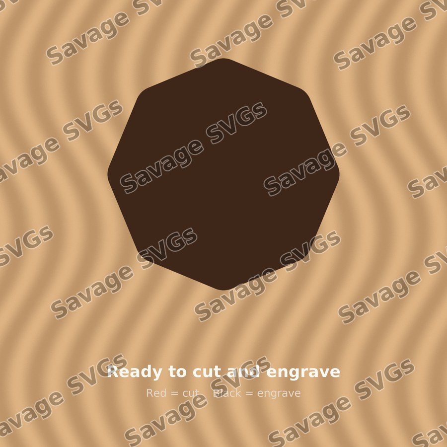 Rounded Octagon Shape