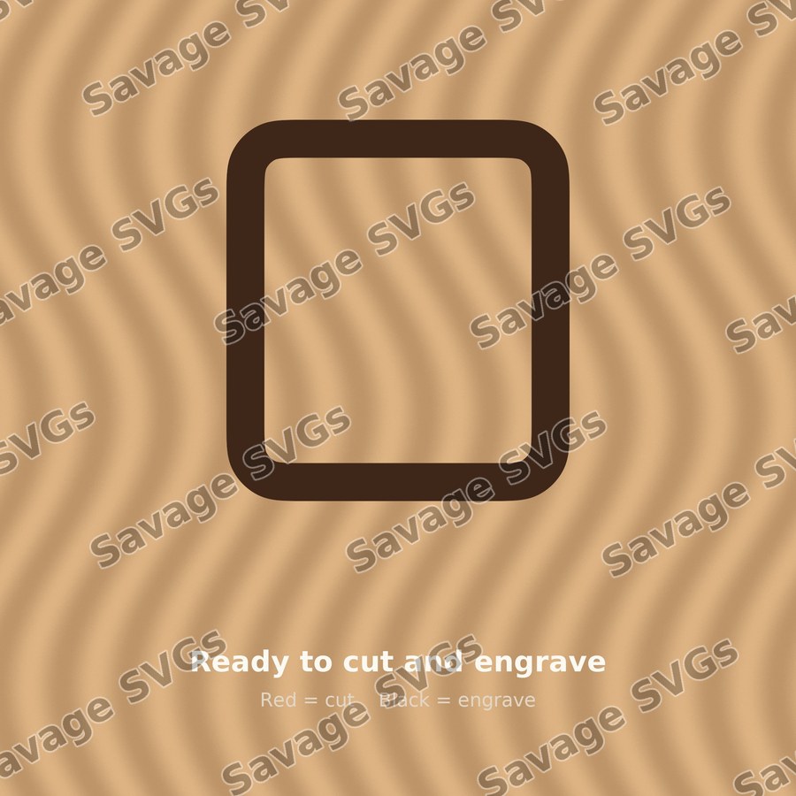 Rounded Square Frame