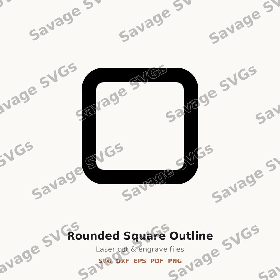 Rounded Square Outline