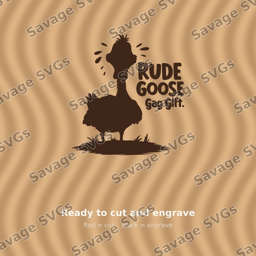 Rude Goose Gag Gift