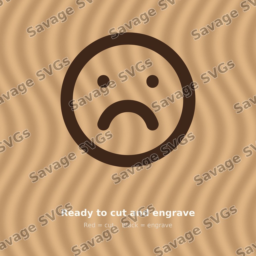 Sad Face Icon