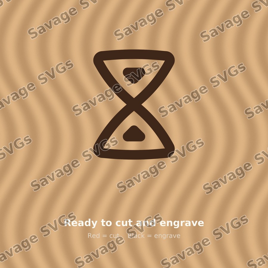 Sand Watch Outline