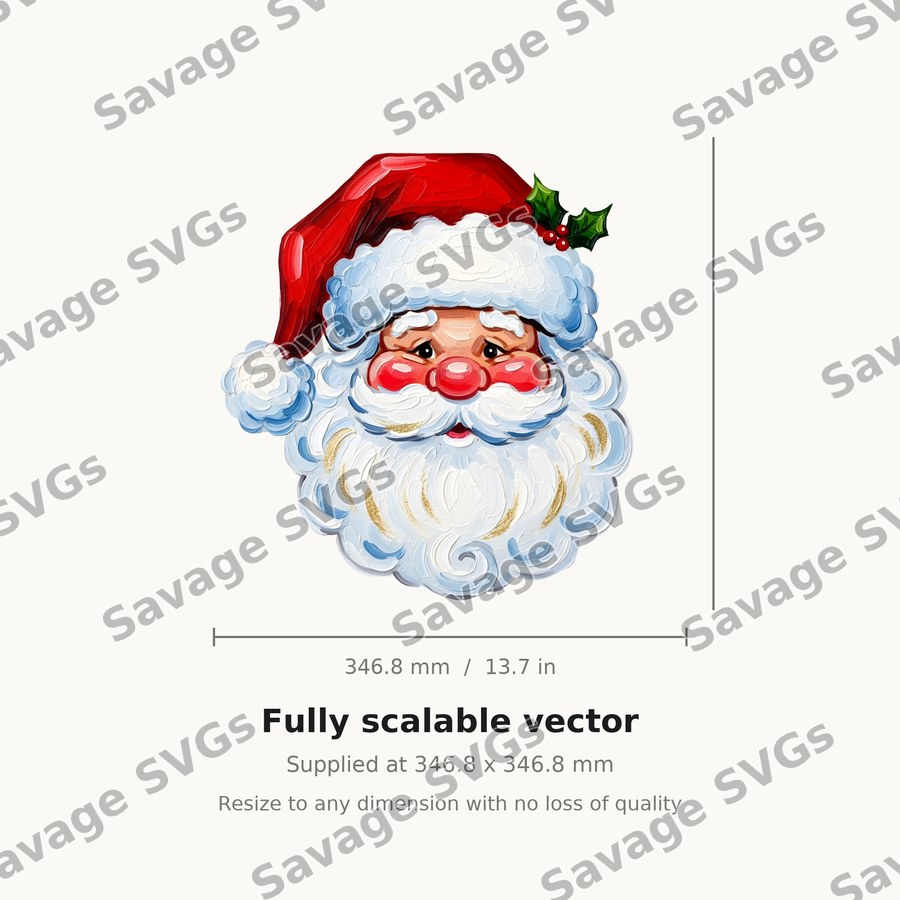 Santa Claus Face