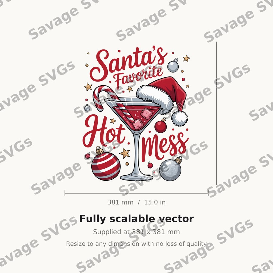 Santa's Favorite Hot Mess
