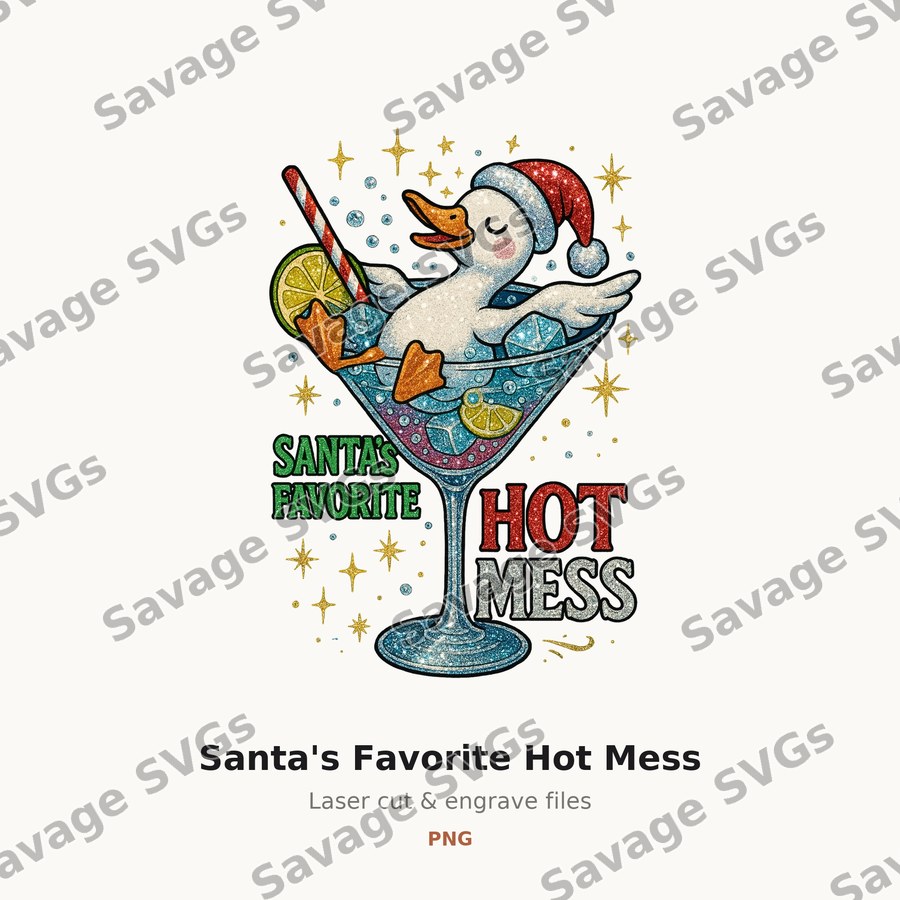 Santa's Favorite Hot Mess