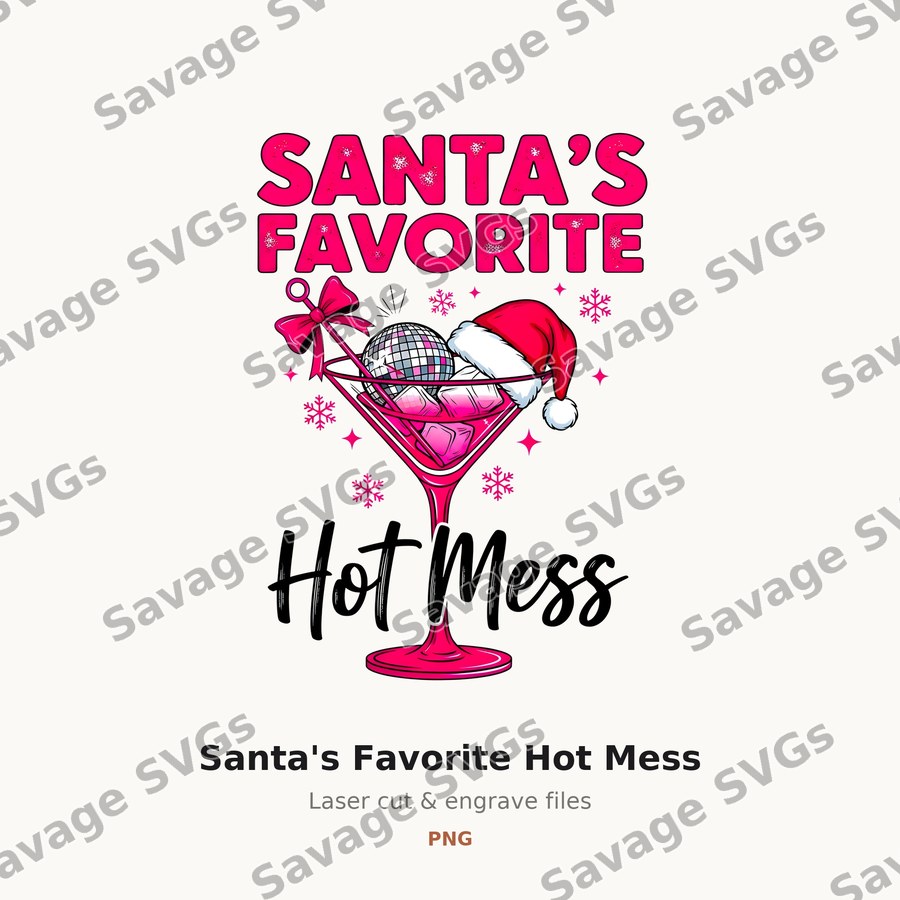 Santa's Favorite Hot Mess