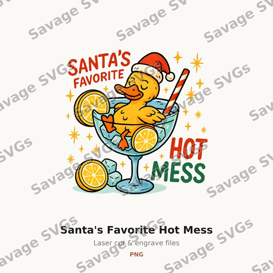 Santa's Favorite Hot Mess