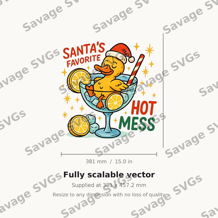 Santa's Favorite Hot Mess