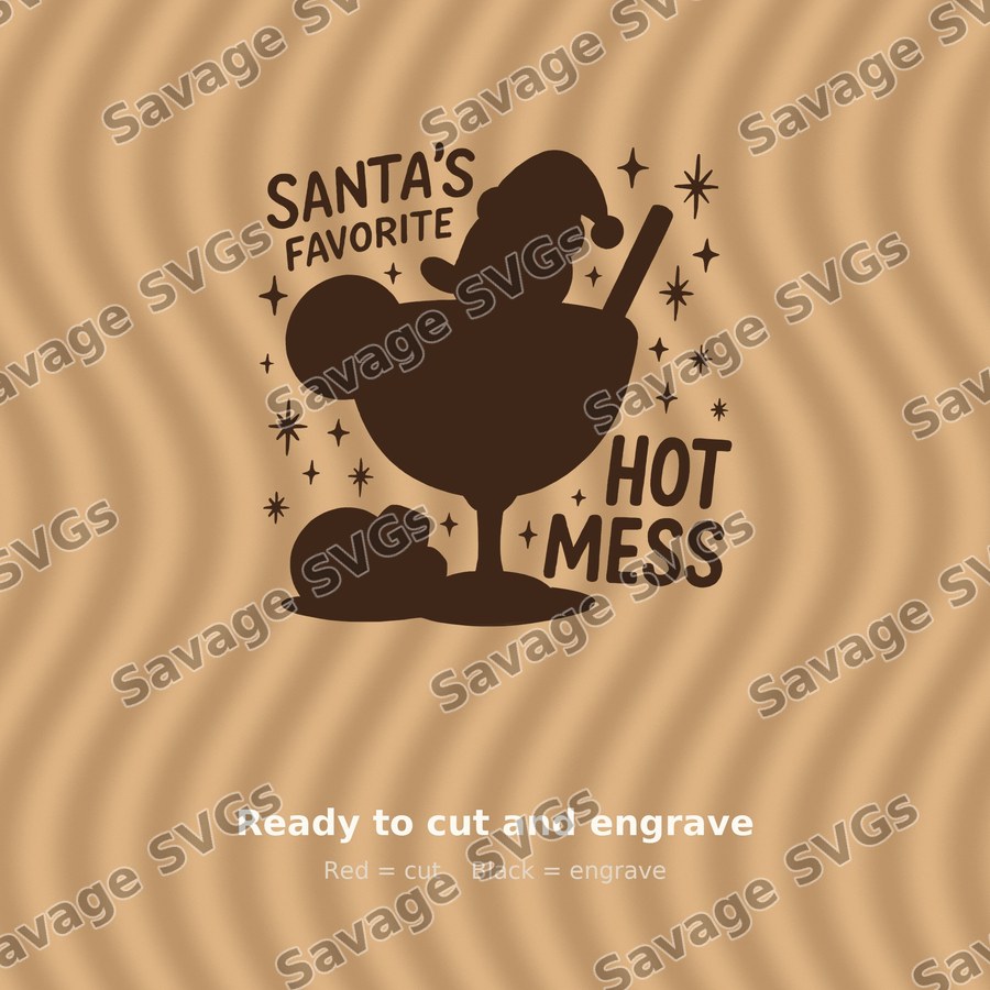 Santa's Favorite Hot Mess
