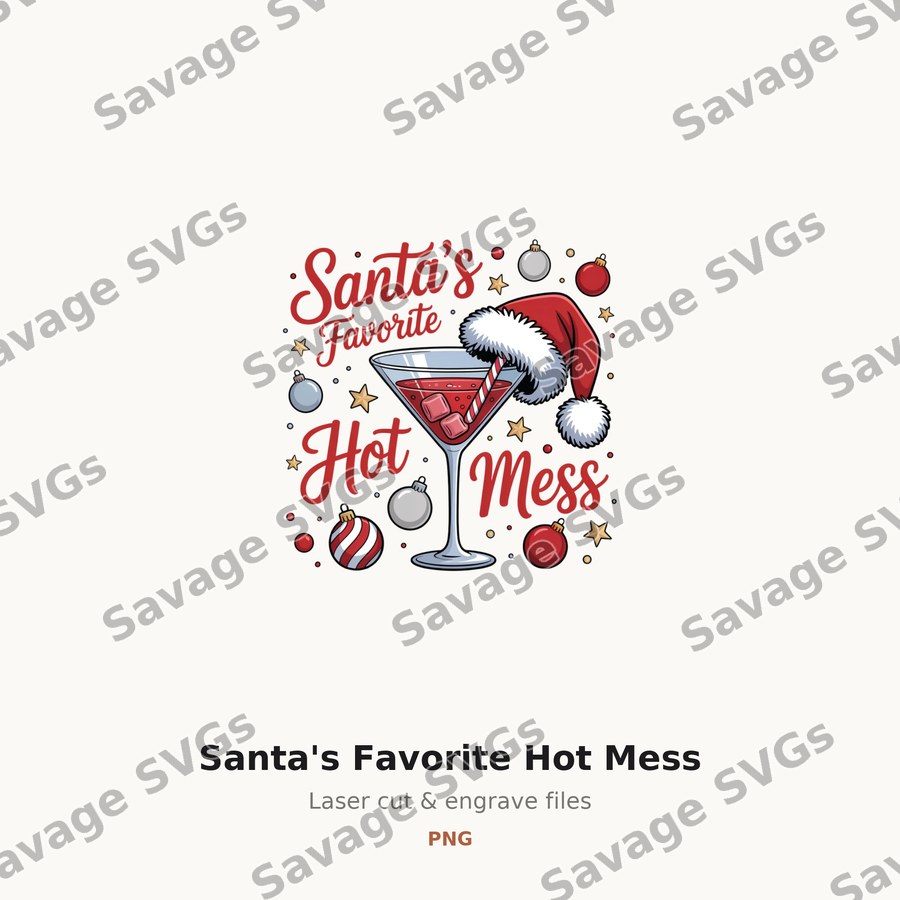 Santa's Favorite Hot Mess