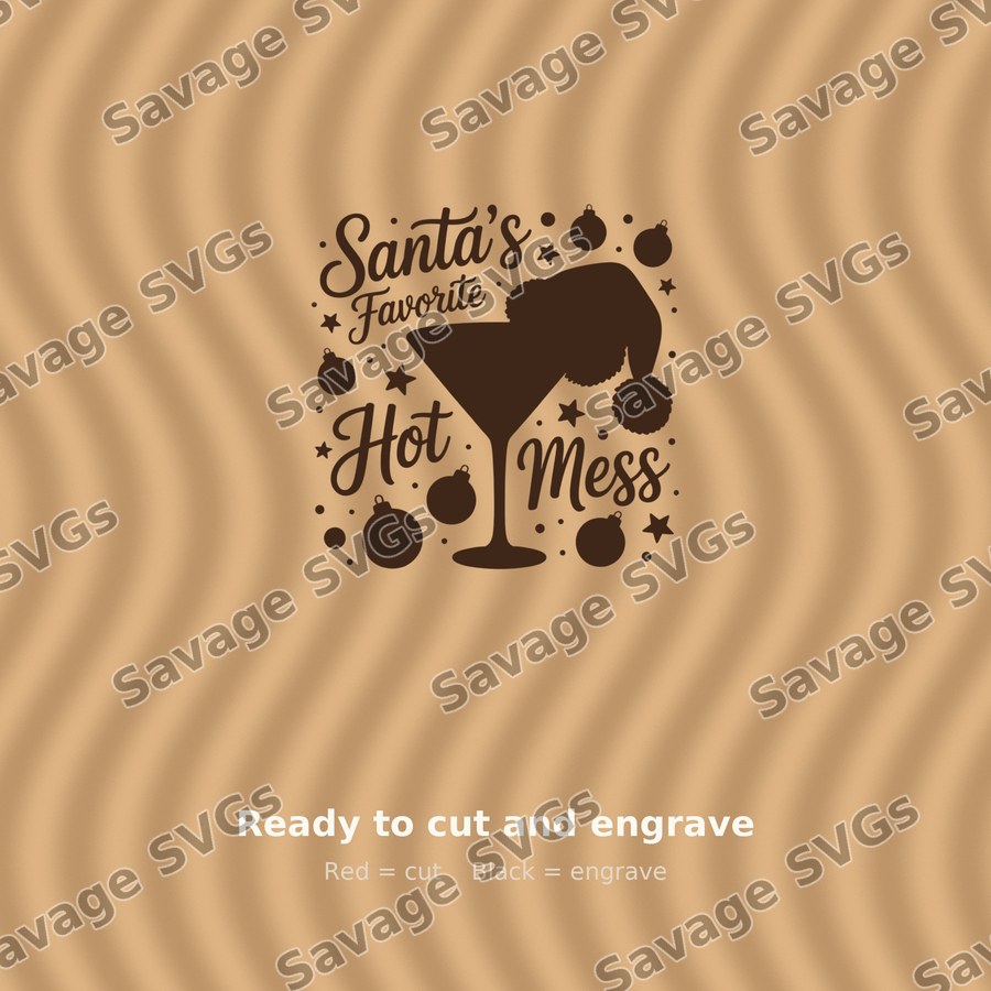 Santa's Favorite Hot Mess