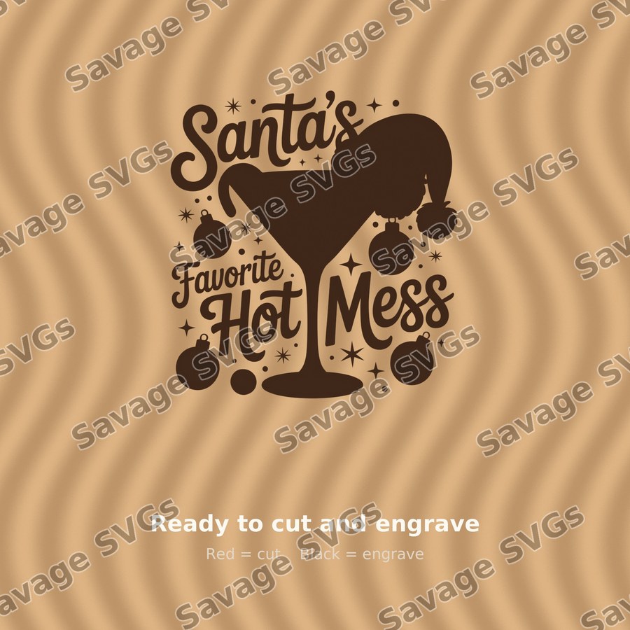 Santa's Favorite Hot Mess