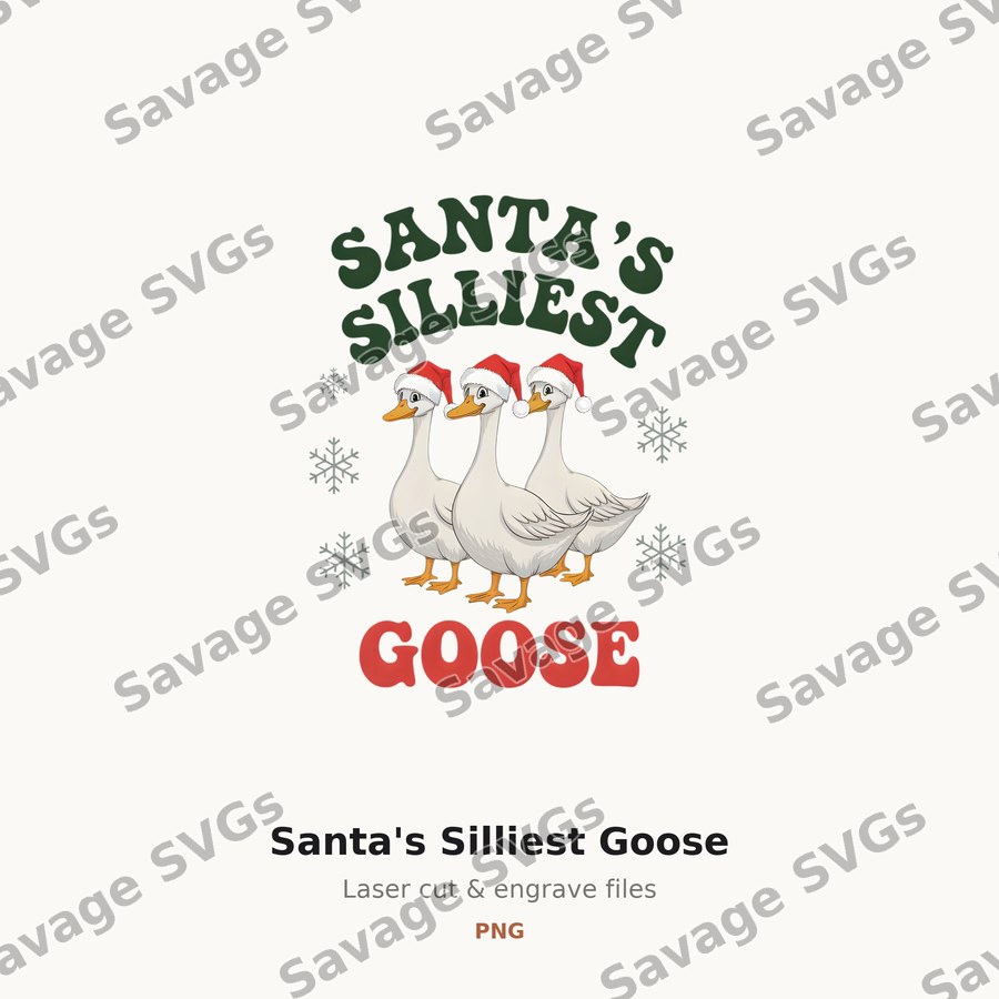 Santa's Silliest Goose