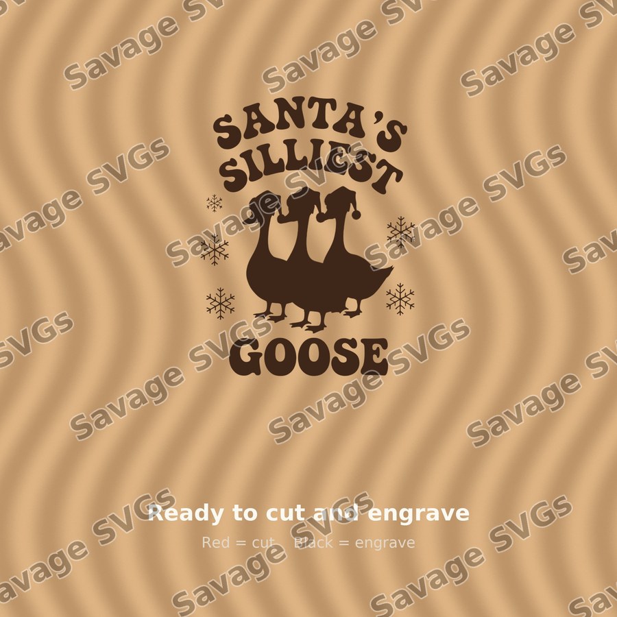 Santa's Silliest Goose
