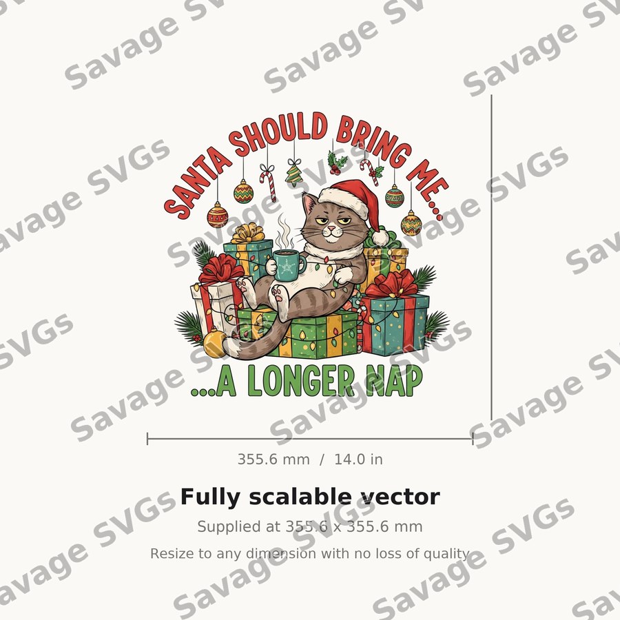 Santa Should Bring Me A Longer Nap