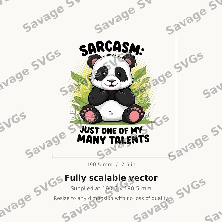Sarcasm Panda