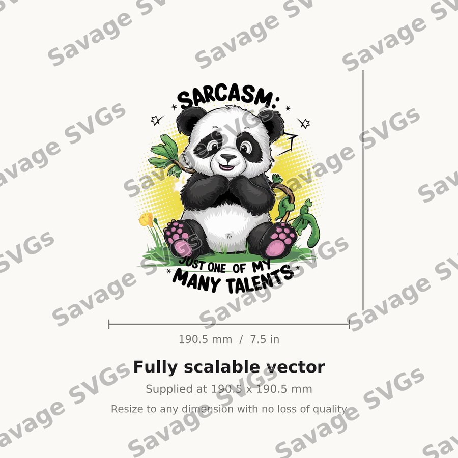Sarcastic Panda