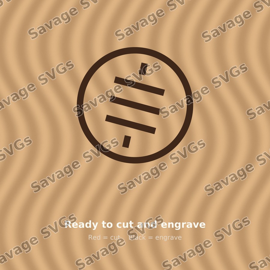 Satoshi Symbol Circle