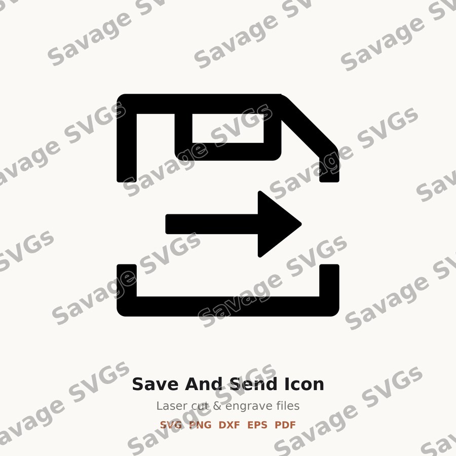 Save And Send Icon