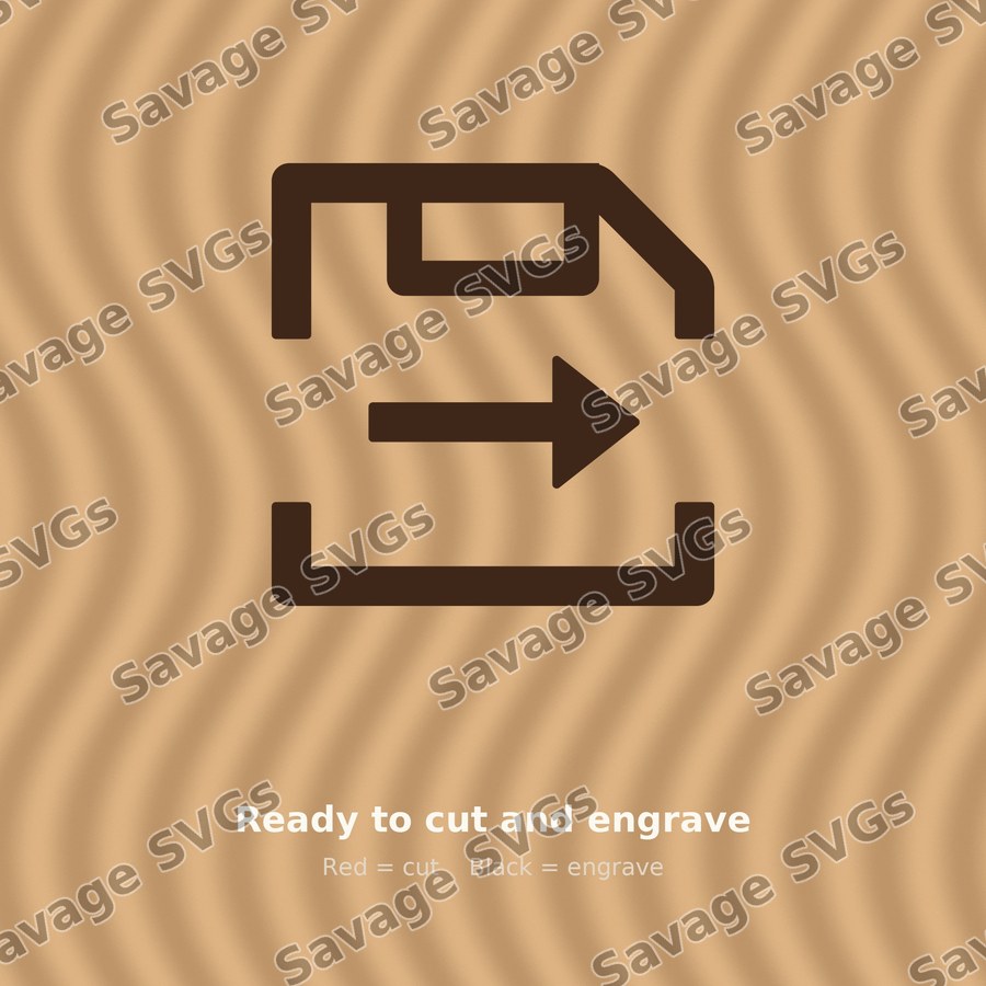 Save And Send Icon